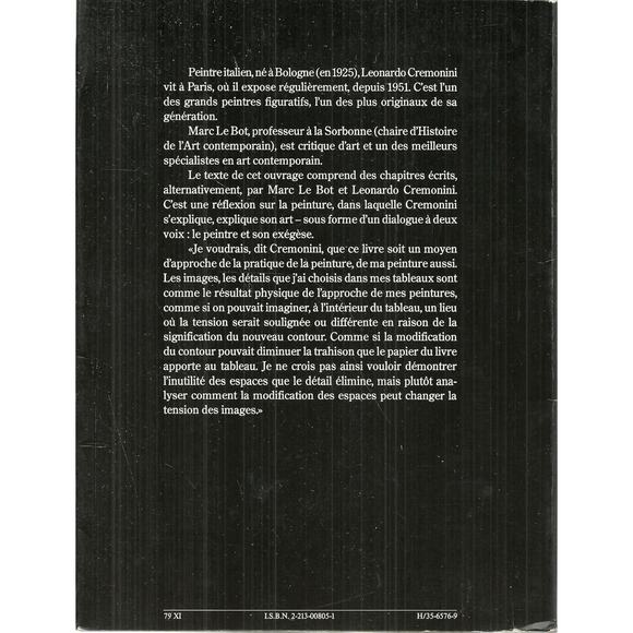 Les parenthèses du regard (French Edition) Paperback, January 1, 1979 Cremonini - Picture 2 of 2